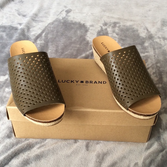 Lucky Brand Shoes - NIB Lucky Brand Jemya Wedge Sandals